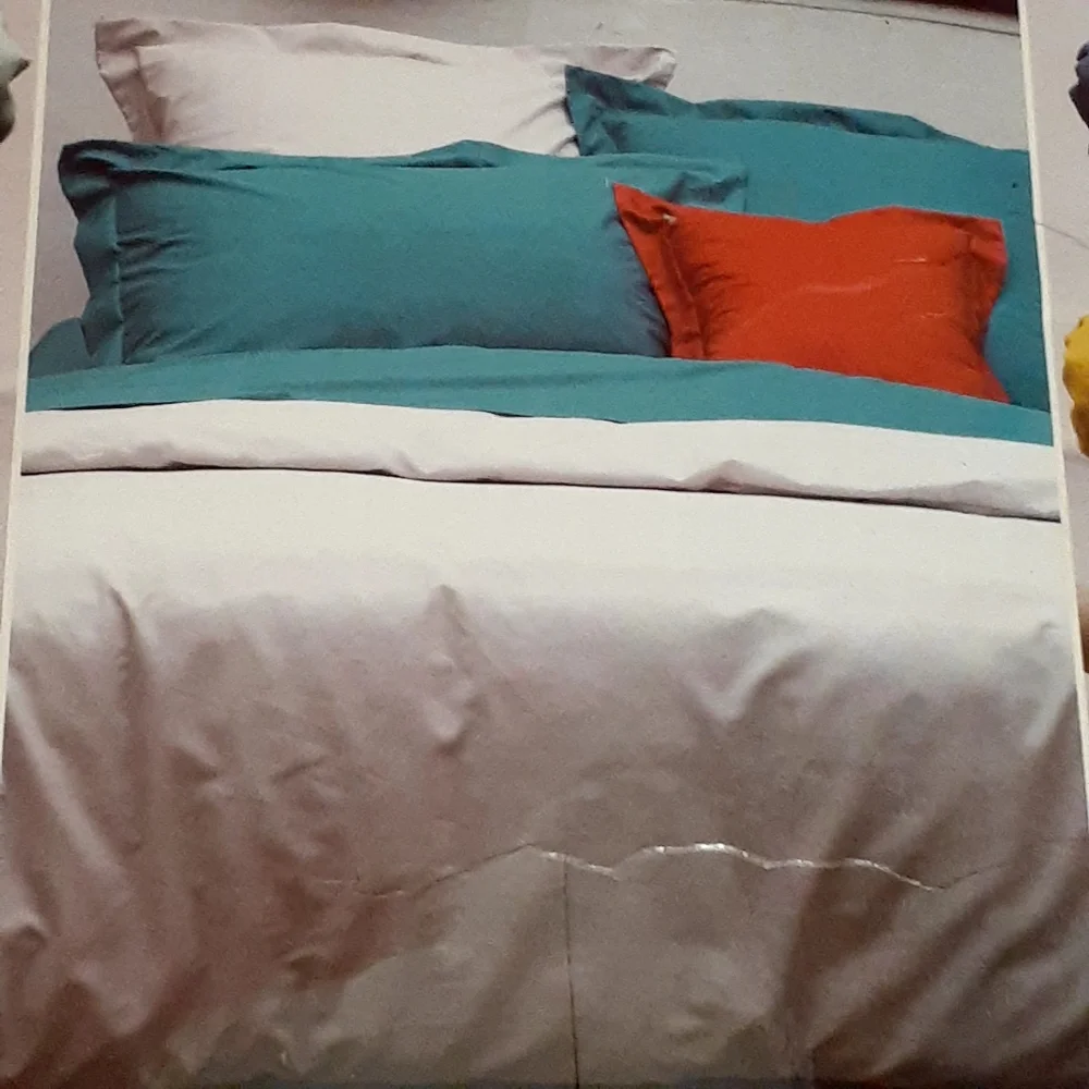 OEKO-TEX STANDARD 100 DUVET COVER WHITE NWT